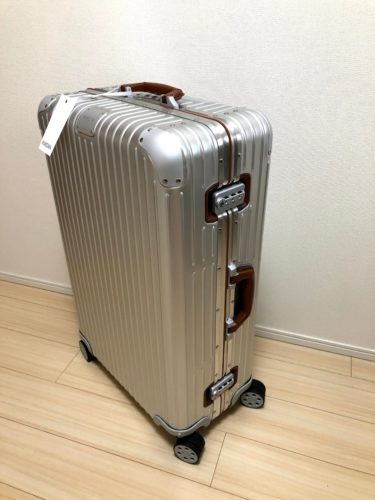 最速レビュー!!リモワの新モデル「Original（オリジナル） Check-In LTwist シルバー＆ブラウン」を徹底解説!!