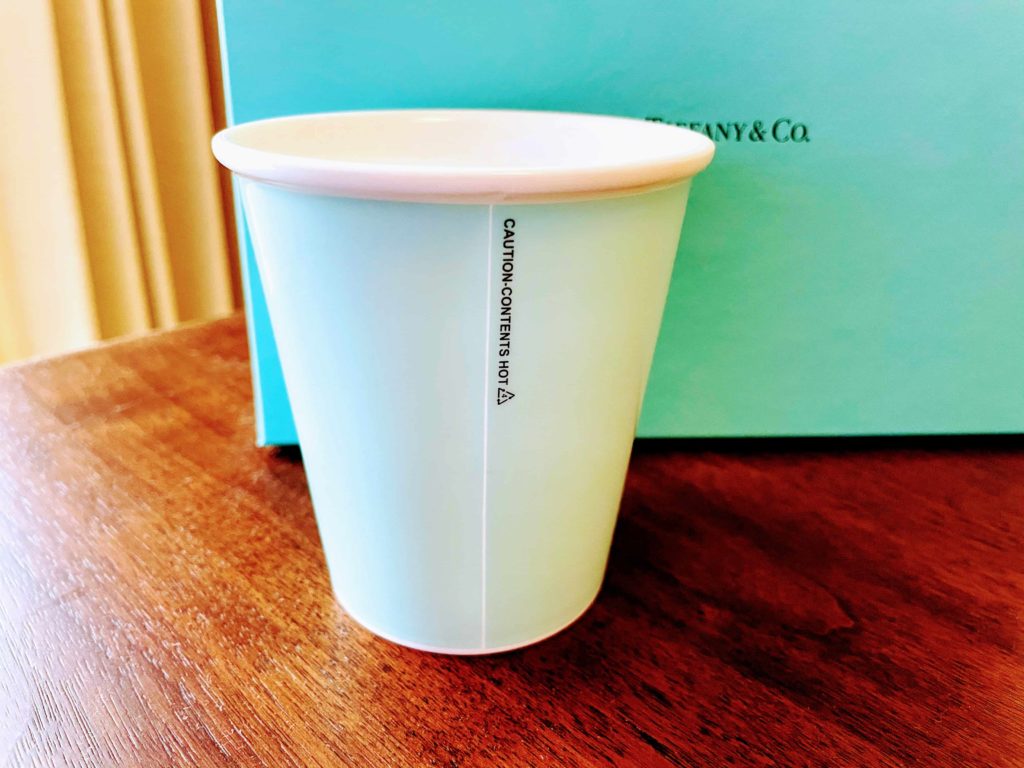 TIFFANY紙コップ風マグカップ