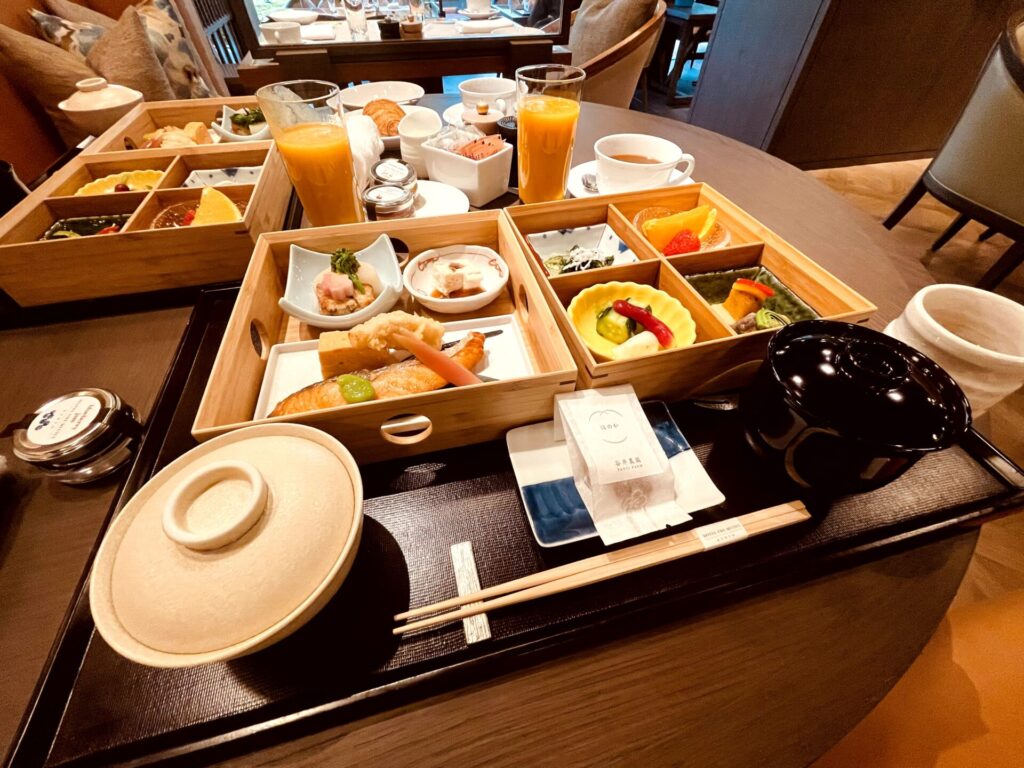 Japanese Breakfast at The Mitsui Kyoto